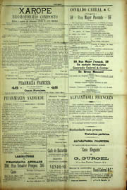 Página do jornal Unitário de setembro de 1909