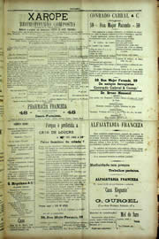 Página do jornal Unitário de setembro de 1909