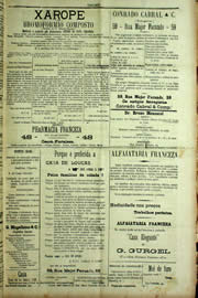 Página do jornal Unitário de setembro de 1909