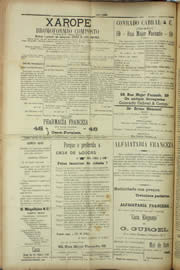 Página do jornal Unitário de setembro de 1909