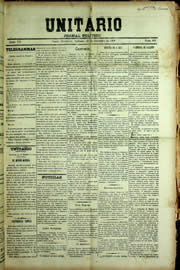 Página do jornal Unitário de setembro de 1909
