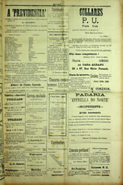 Página do jornal Unitário de setembro de 1909