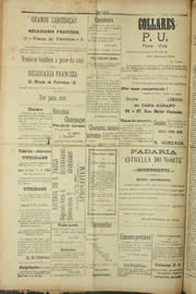 Página do jornal Unitário de outubro de 1909