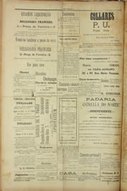 Página do jornal Unitário de outubro de 1909