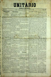 Página do jornal Unitário de outubro de 1909