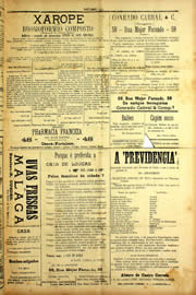 Página do jornal Unitário de outubro de 1909