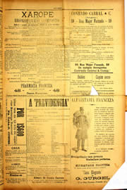 Página do jornal Unitário de outubro de 1909