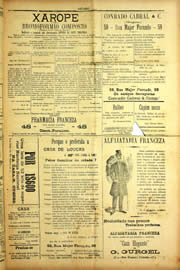 Página do jornal Unitário de outubro de 1909