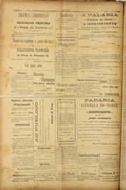 Página do jornal Unitário de outubro de 1909