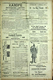Página do jornal Unitário de outubro de 1909