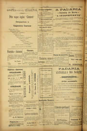 Página do jornal Unitário de outubro de 1909