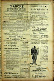 Página do jornal Unitário de dezembro de 1909