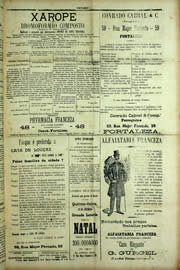Página do jornal Unitário de dezembro de 1909