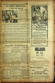 Página do jornal Unitário de janeiro de 1910