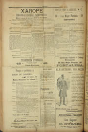 Página do jornal Unitário de janeiro de 1910