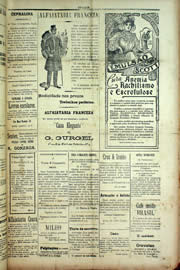 Página do jornal Unitário de março de 1910