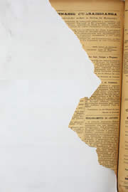 Página do jornal Unitário de março de 1910