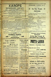 Página do jornal Unitário de março de 1910