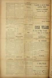 Página do jornal Unitário de março de 1910