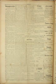Página do jornal Unitário de abril de 1910