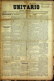 Página do jornal Unitário de abril de 1910