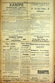 Página do jornal Unitário de abril de 1910