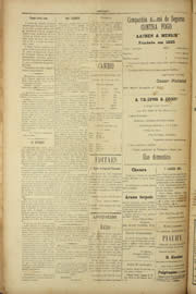 Página do jornal Unitário de abril de 1910