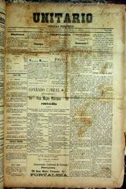 Página do jornal Unitário de junho de 1910
