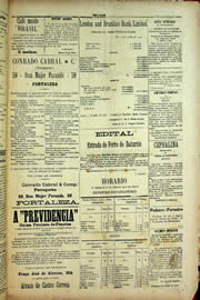 Página do jornal Unitário de julho de 1910