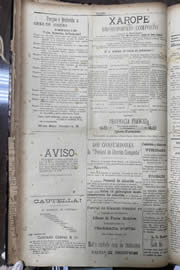 Página do jornal Unitário de janeiro de 1912