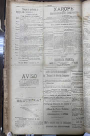 Página do jornal Unitário de janeiro de 1912