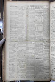 Página do jornal Unitário de fevereiro de 1912