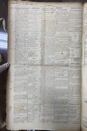 Página do jornal Unitário de fevereiro de 1912