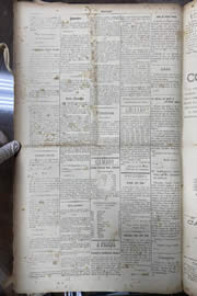 Página do jornal Unitário de fevereiro de 1912