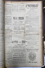 Página do jornal Unitário de fevereiro de 1912