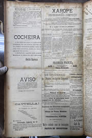 Página do jornal Unitário de março de 1912