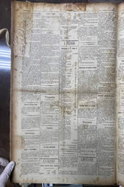 Página do jornal Unitário de março de 1912