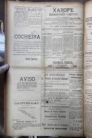 Página do jornal Unitário de março de 1912