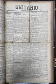 Página do jornal Unitário de maio de 1912