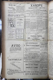 Página do jornal Unitário de maio de 1912