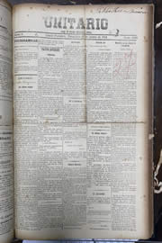 Página do jornal Unitário de junho de 1912