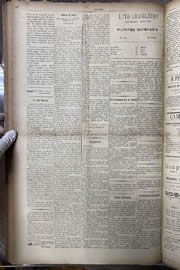 Página do jornal Unitário de julho de 1912
