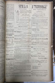 Página do jornal Unitário de julho de 1912