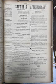 Página do jornal Unitário de julho de 1912