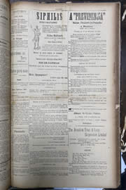 Página do jornal Unitário de agosto de 1912
