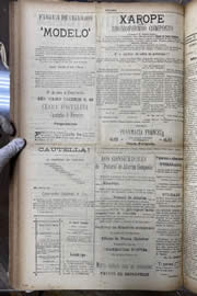 Página do jornal Unitário de agosto de 1912