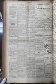 Página do jornal Unitário de agosto de 1912