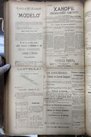 Página do jornal Unitário de setembro de 1912