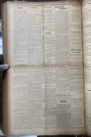 Página do jornal Unitário de setembro de 1912