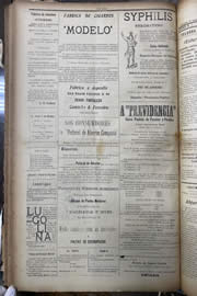 Página do jornal Unitário de setembro de 1912